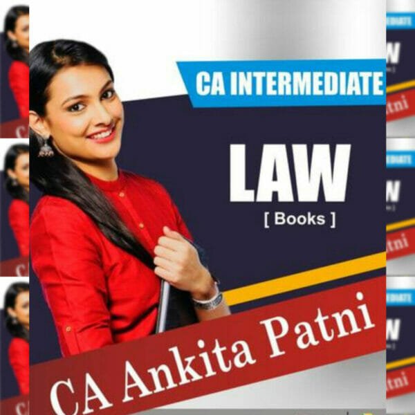 CA Inter Law Full Book Set by CA Ankita Patni