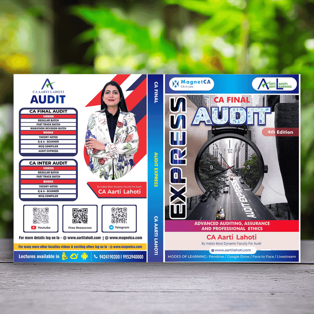 CA FINAL AUDIT EXPRESS BOOK BY CA AARTI LAHOTI 1 CA Aarti Lahoti Express Books for CA Final Audit