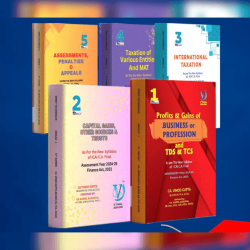 CA Final Direct Taxes Books By Vinod Gupta