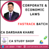 CA Darshan Khare Pendrive Classes Final Law Fastrack