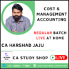 CA Harshad Jaju Inter Costing Live
