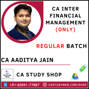 CA Aaditya Jain Pendrive Classes Inter FM