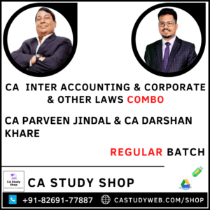 Inter Account Law Combo by Parveen Jindal Darshan Khare