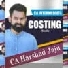 Inter Costing Book Set by CA Harshad Jaju