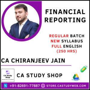 CA Chiranjeev Jain Final New Syllabus FR