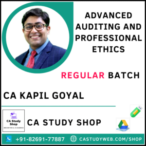 CA Kapil Goyal Pendrive Classes Final Audit Regular