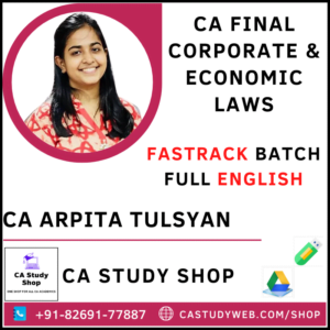 CA Arpita Tulsyan Pendrive Classes Final Law Fastrack