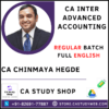 CA Chinmaya Hedge Pendrive Classes Inter Advanced Accounts