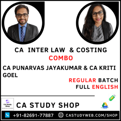 CA Inter Law and Costing Combo by Advait Learning