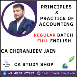 CA Chiranjeev Jain Foundation Accounts Classes