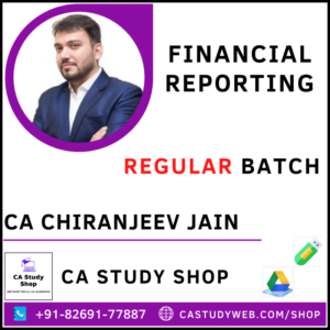CA Chiranjeev Jain Pendrive Classes Financial Reporting