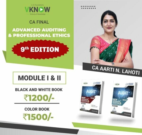 CA Aarti Lahoti Audit Main Book CA Final