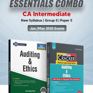 CA Pankaj Garg Inter Audit Study Material and Cracker Book Combo