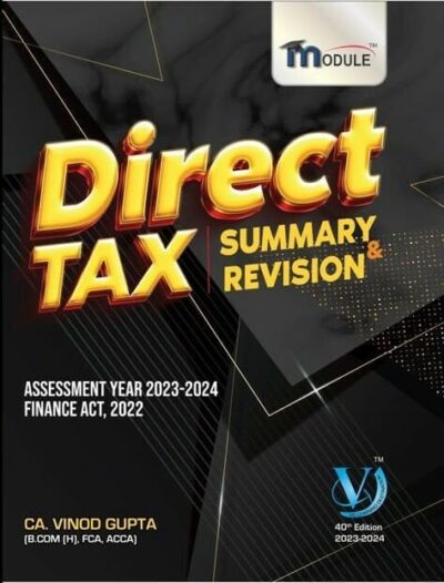 CA FINAL NEW SYLLABUS DIRECT TAX LAWS & INTERNATIONAL TAXATION ( SUMMARY + QUESTION BOOK COMBO ) BY CA VINOD GUPTA - Image 3