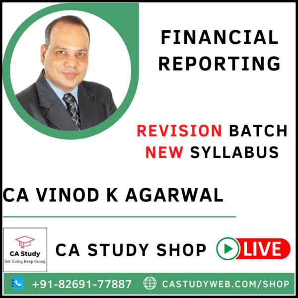CA Vinod Kumar Agarwal Pendrive Classes FR Revision