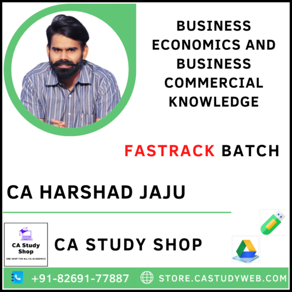 CA Harshad Jaju Pendrive Classes Foundation Economics