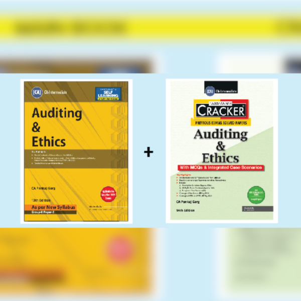 CA Pankaj Garg Inter Audit Main Book and Cracker Book Combo