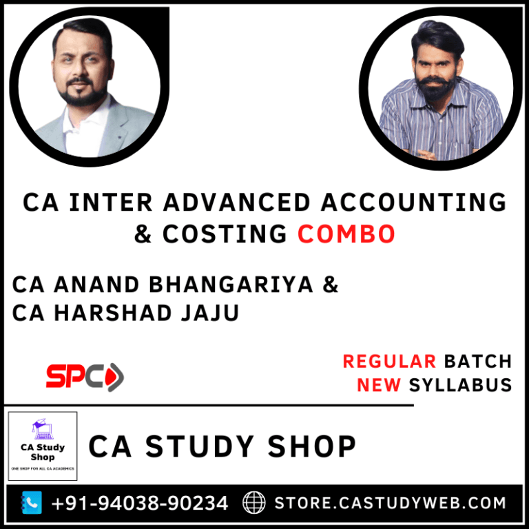 CA Aakash kandoi Inter Advanced Accounts Full Course