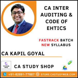 CA Kapil Goyal Inter New Syllabus Audit Fastrack