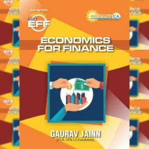 INTER Inter Eco for Finance Book by CA Gaurav JainnBOOK BY CA GAURAV JAINN