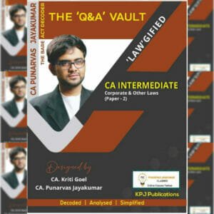 CA Inter Law Q&A Vault by CA Punarvas Jayakumar
