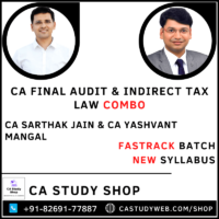 CA Final Audit IDT Fastrack Combo by CA Sarthak Jain CA Yashvant Mangal
