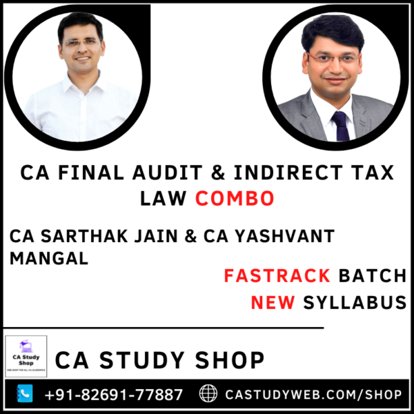 CA Final Audit IDT Fastrack Combo by CA Sarthak Jain CA Yashvant Mangal