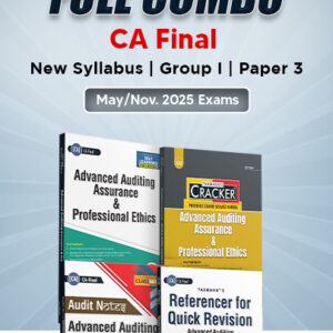 CA Pankaj Garg Final Audit Main Book Cracker MCQs Book Combo