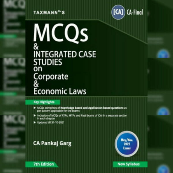 CA Pankaj Garg Law MCQs Integrated Case Studies Book Final