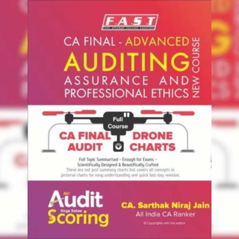 CA Final Audit Notes and Question Bank with MCQ Combo By CA Shubham Keswani