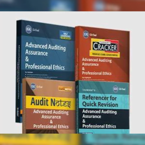 CA Pankaj Garg Final Audit Main Book Cracker MCQs Book Combo