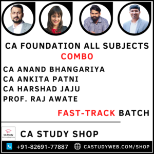 CA Foundation Fastrack All Subjects Combo by SPC