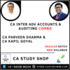 Adv Accounts Audit Combo by CA Parveen Sharma CA Kapil Goyal