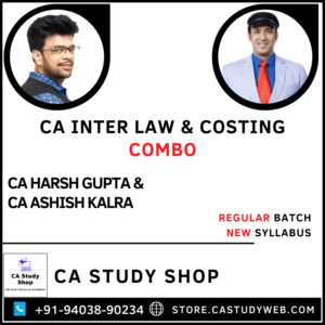 CA Harsh Gupta CA Ashish Kalra Law Costing Combo