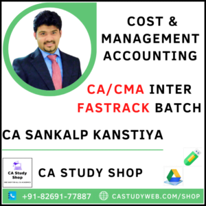 CA Sankalp Kanstiya Pendrive Classes Inter Costing Fastrack