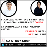 FR SFM Fastrack Combo by CA Sarthak Jain Pro Archana Khetan
