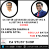 Inter Advanced Accounts Audit Combo by CA Parveen Sharma CA Kapil Goyal