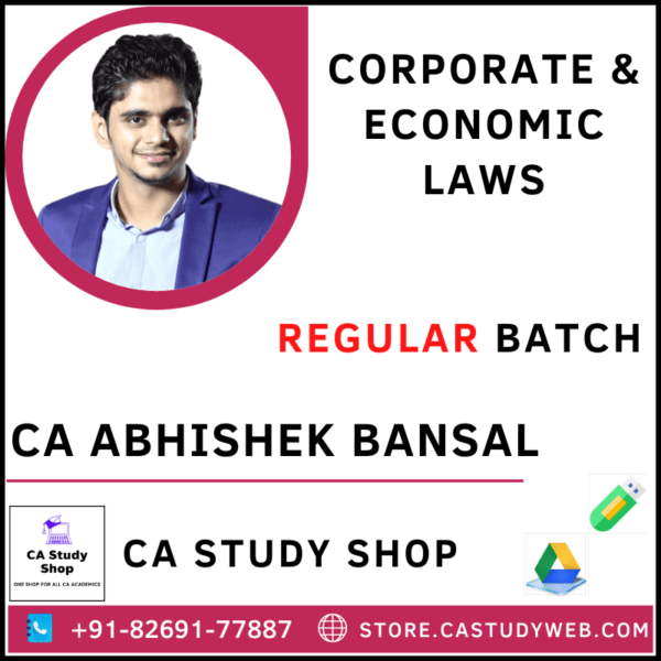 CA Abhishek Bansal Pendrive Classes Final Law