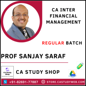 Sanjay Saraf Pendrive Classes FM Only