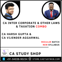 CA Harsh Gupta CA Vijender Aggarwal Law Taxation Combo