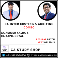 Auditing Costing Combo by CA Ashish Kalra CA Kapil Goyal