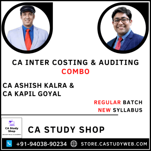 Auditing Costing Combo by CA Ashish Kalra CA Kapil Goyal