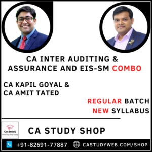 Inter Audit EIS SM Combo by CA Kapil Goyal and CA Amit Tated