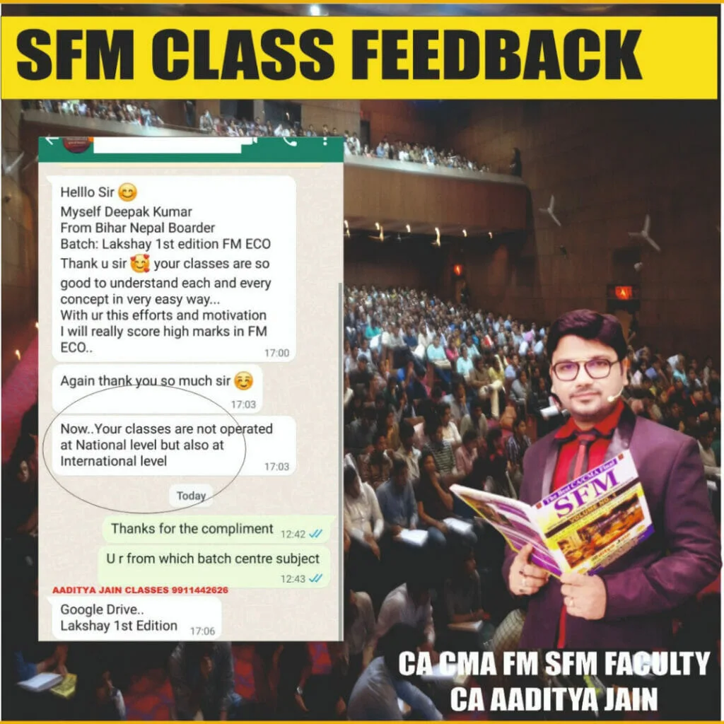 Aditya Jain SFM Pendrive Class 71