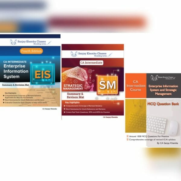 EIS SM MCQs and Summary Book Combo by CA Sanjay Khemka