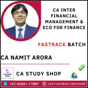 CA Namit Arora Pendrive Classes FM Eco Fastrack