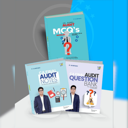 CA Final Audit Notes and Question Bank with MCQ Combo By CA Shubham Keswani