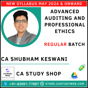 CA Shubham Keswani Audit Classes