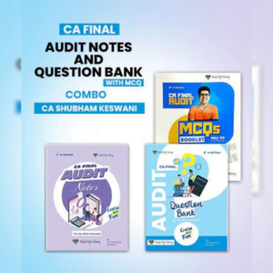 CA Final Combo Audit Notes and Question Bank New Syllabus By CA Shubham Keswani