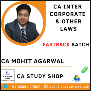 CA Mohit Agarwal Inter Law Fastrack